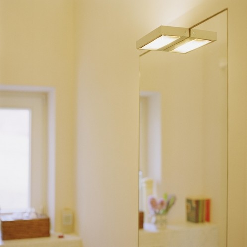 Serien - SML Wall M wandlamp chroom / raster - KOOT