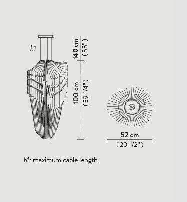 Slamp - Avia Medium Hanglamp - KOOT