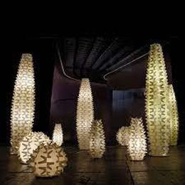 Slamp - Cactus Vloerlamp goud - KOOT