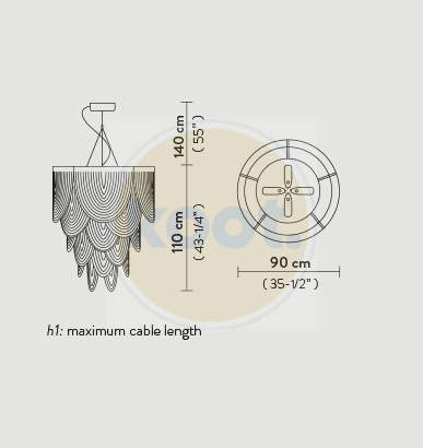 Slamp - Ceremony Groot Hanglamp - KOOT