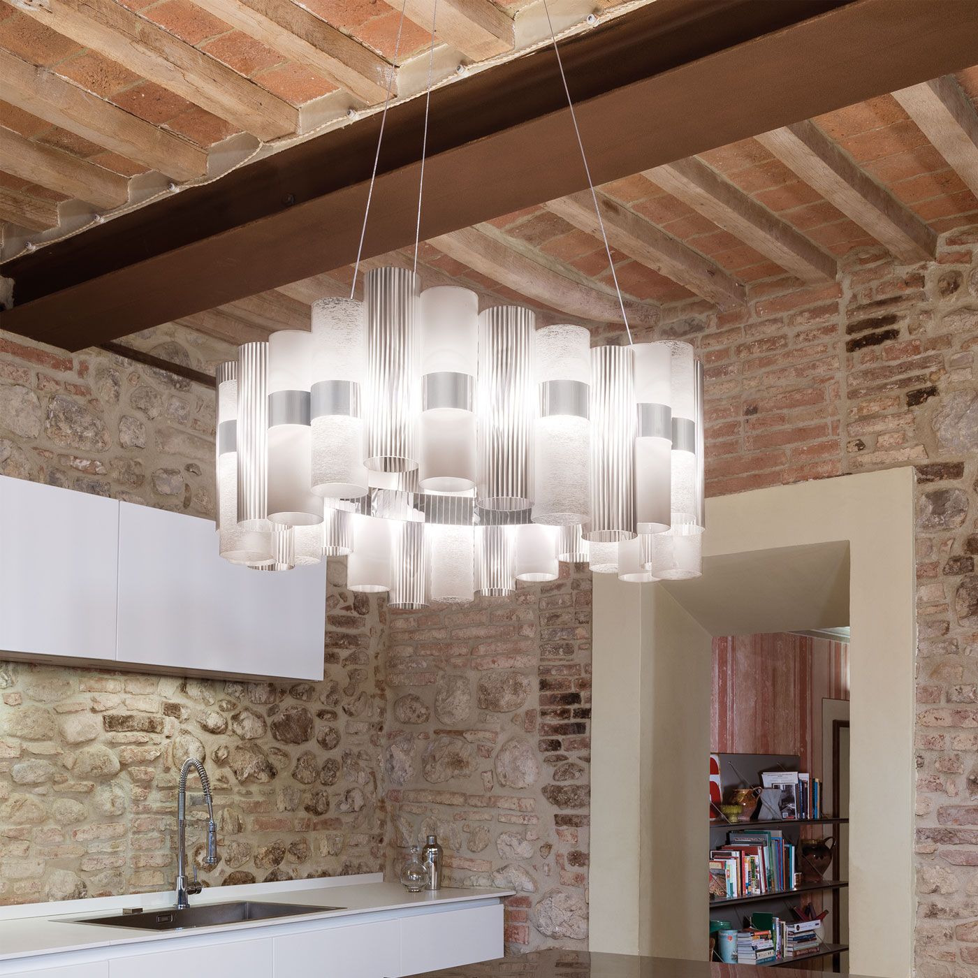 Slamp - La Lollo Hanglamp wit - KOOT