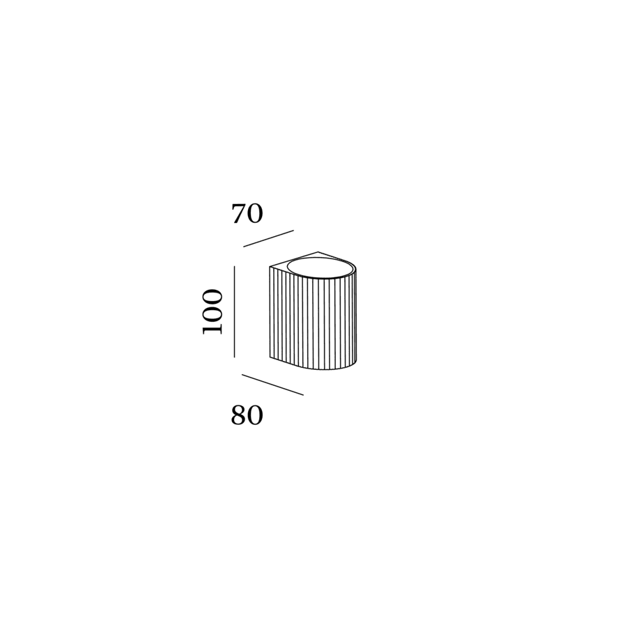 Wever & Ducre - Trace Surf 1.0 LED Wandlamp - KOOT