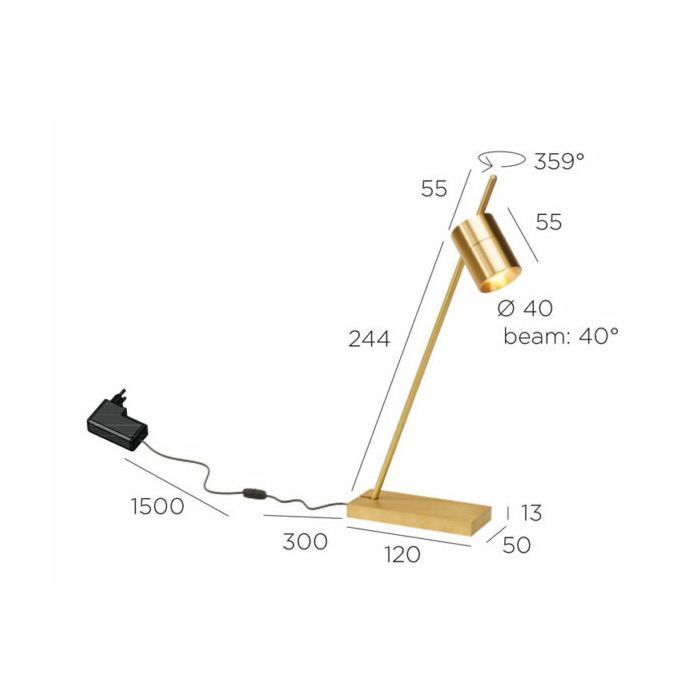 Trizo21 - Aude Tafellamp - KOOT