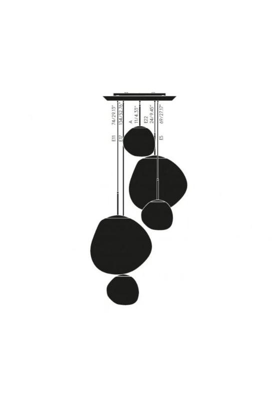 Tom Dixon - Melt Large Round LED Hanglamp - KOOT