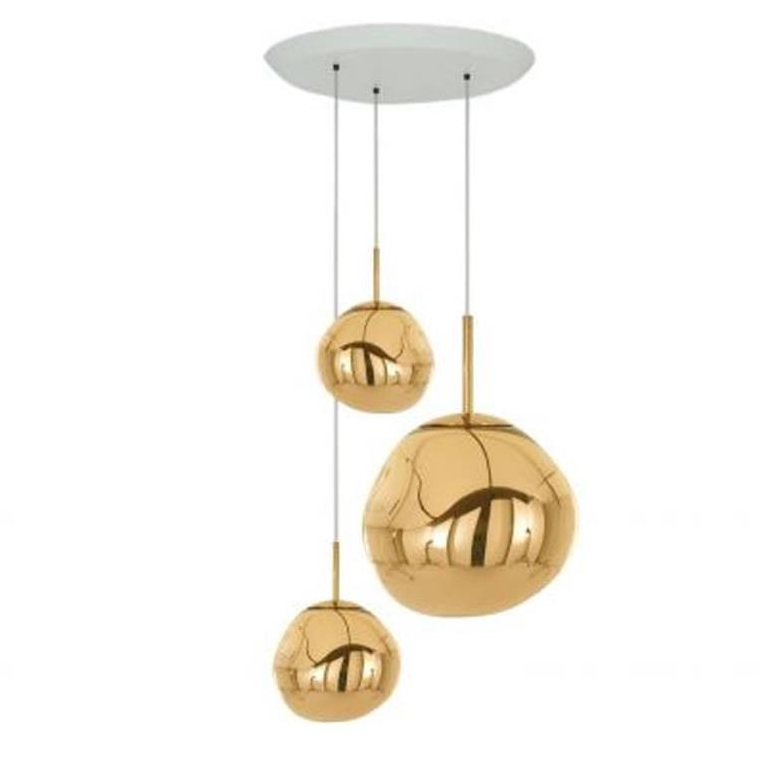 Tom Dixon - Melt Trio Round LED Hanglamp - KOOT