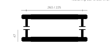 Buster and Punch -  Pull Bar / dubbelzijdig - KOOT