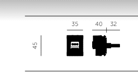 Buster and Punch - DIMMER MODULE / 250W LED / RETRACTIVE SWITCH COMPATIBLE ONLY - KOOT