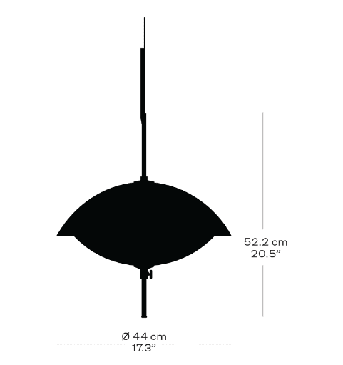 Fritz Hansen - CLAM™  Ø440 hanglamp - KOOT