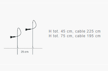 Catellani & Smith - Syphaduepassi 12Vdc Vloerlamp - KOOT
