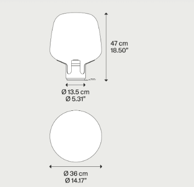 Lodes - Flar medium Vloerlamp - KOOT