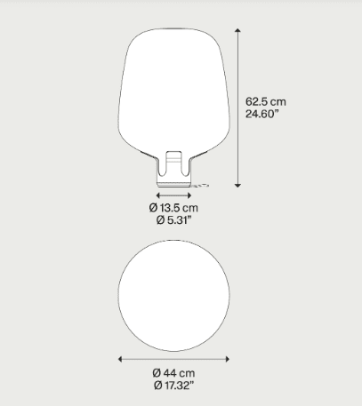 Lodes - Flar groot Vloerlamp - KOOT