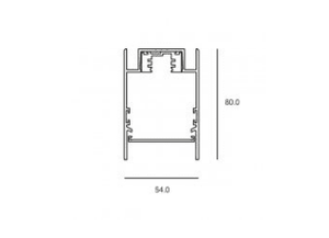 Kreon - Cana 40 profile Zwart - KOOT
