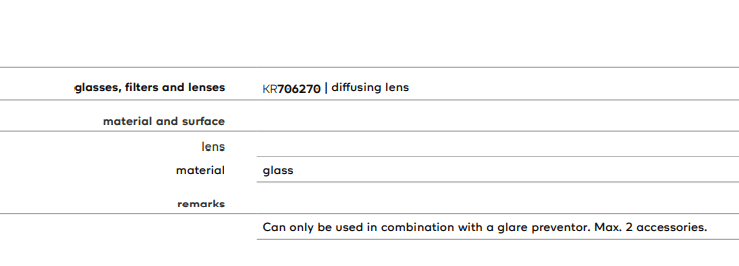 Kreon - Diffusing lens - KOOT