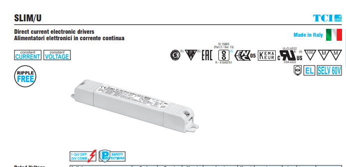 Kreon - LED driver, 700mA, ON/OFF, 11W - KOOT
