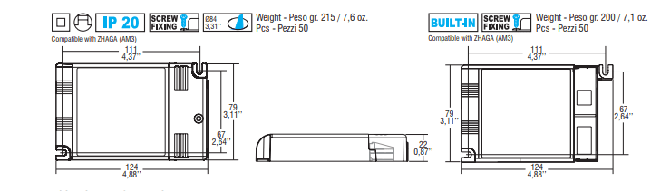 Kreon -  LED driver, 1050mA, DALI, 60W - KOOT