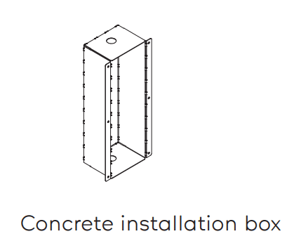 Kreon - Concrete installation box - KOOT