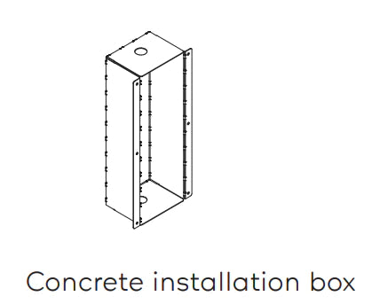 Kreon - Concrete installation box - KOOT