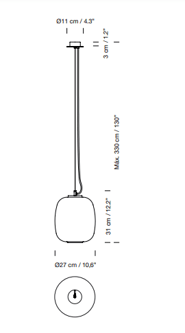 Santa Cole - Globo Cesta hanglamp - KOOT