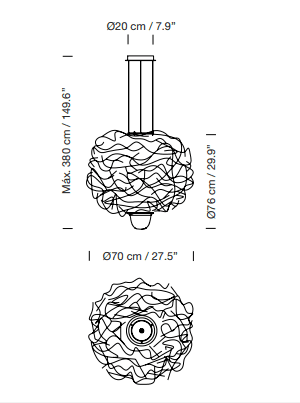 Santa Cole - Liceo hanglamp - KOOT