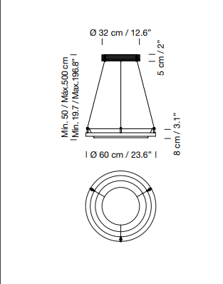 Santa Cole - Nimba hanglamp - KOOT