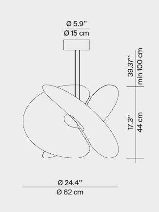 Luceplan - Levante hanglamp - KOOT