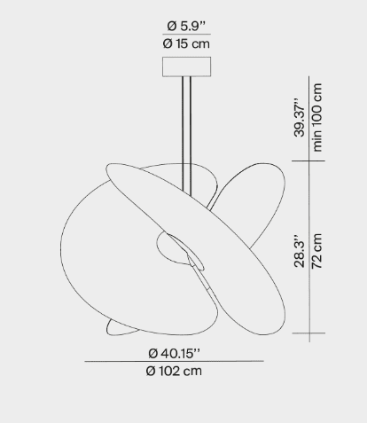 Luceplan - Levante hanglamp - KOOT