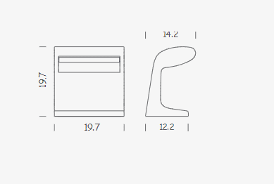 Nemo - Borne Beton grande vloerlamp - KOOT