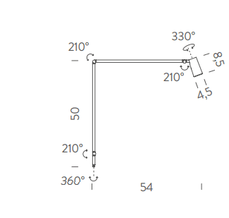 Nemo - Untitled wandlamp - KOOT