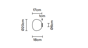 Fabbian - Lumi F07 Mochi Wandlamp - KOOT