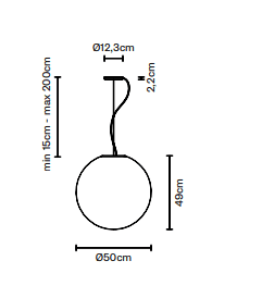 Fabbian - Lumi F07 Sfera Hanglamp - KOOT