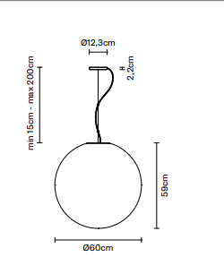 Fabbian - Lumi F07 Sfera Hanglamp - KOOT