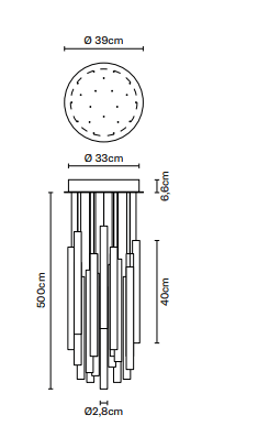 Fabbian - Multispot Tooby C Hanglamp - KOOT