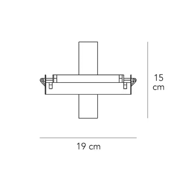 FontanaArte - Scintilla Nikkel Wandlamp - KOOT