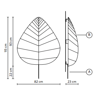 Karman - Eden wandlamp - KOOT