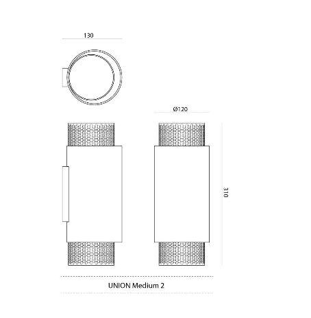 JSPR - Union wandlamp Medium 2 - KOOT