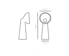 Faina - Soniah medium Vloerlamp - KOOT