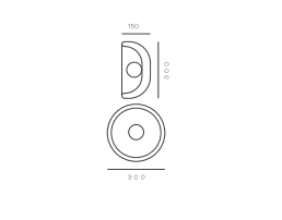 Faina - Soniah klein wandlamp sconce - KOOT