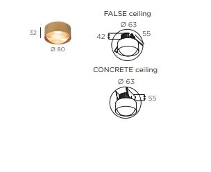 Trizo21 - Bily 16 in plafond zilveren LED Plafondlamp - KOOT