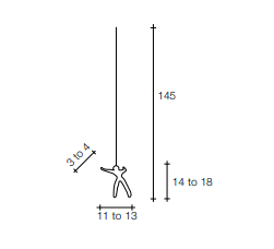 Terzani - Angel Falls enkel Hanglamp - KOOT
