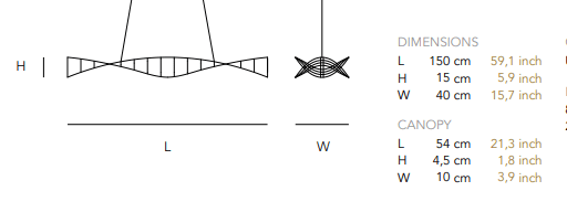 Quasar - Rosetta Hanglamp - KOOT