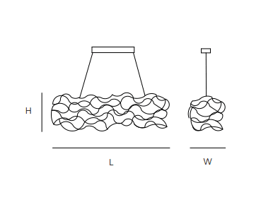 Quasar - Sirio 200 Hanglamp - KOOT