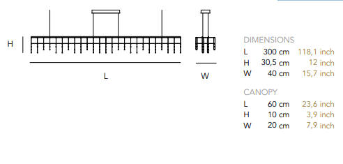 Quasar - Universe Square with dropsHanglamp - KOOT