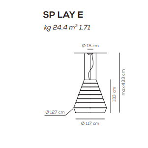 Axo - Layers SP LAY E Hanglamp - KOOT