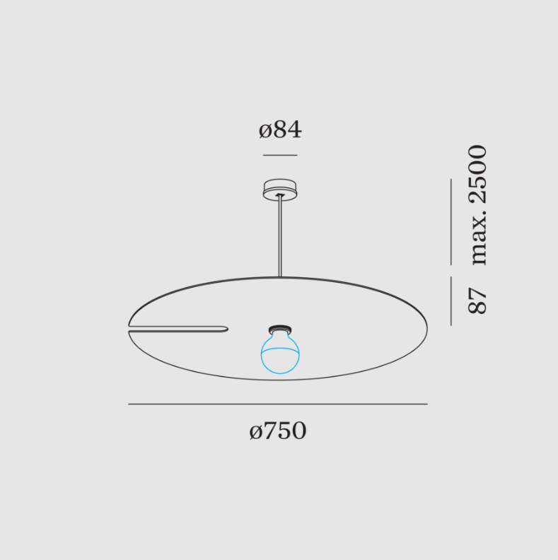 Wever & Ducre - Mirro 3.0 Hanglamp - KOOT