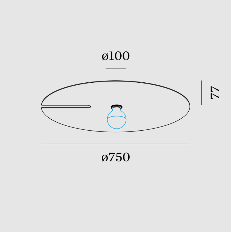 Wever & Ducre - Mirro 3.0 Plafondlamp - KOOT