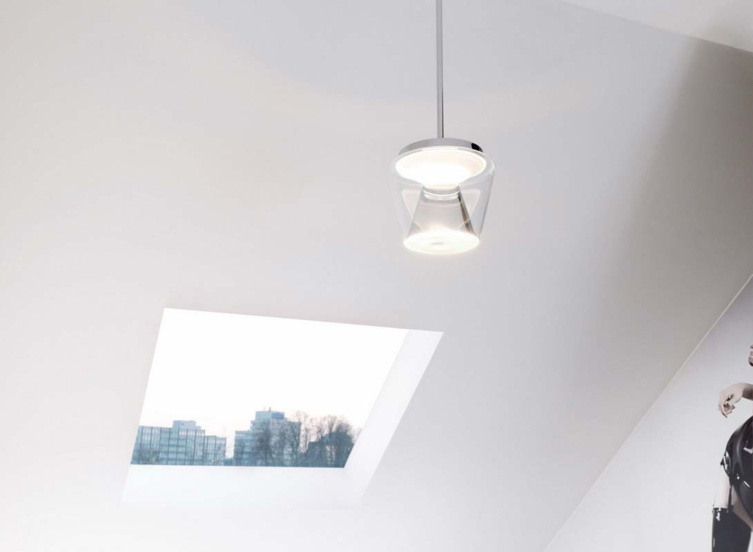 Serien - Annex L 34W LED hanglamp reflector opaal - KOOT