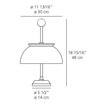Artemide - Alfa tafellamp - KOOT
