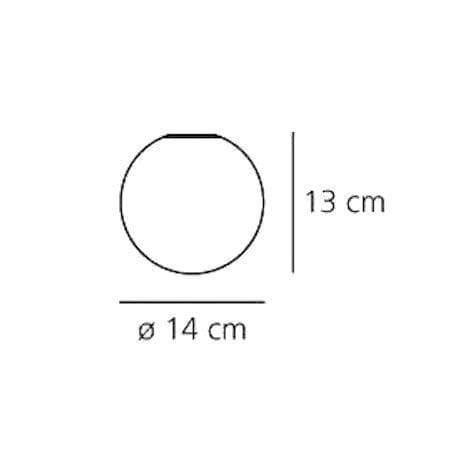 Artemide - Dioscuri wandlamp / plafondlamp Wit - KOOT