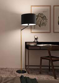 Artinox - Armour Vloerlamp zwart goud - KOOT