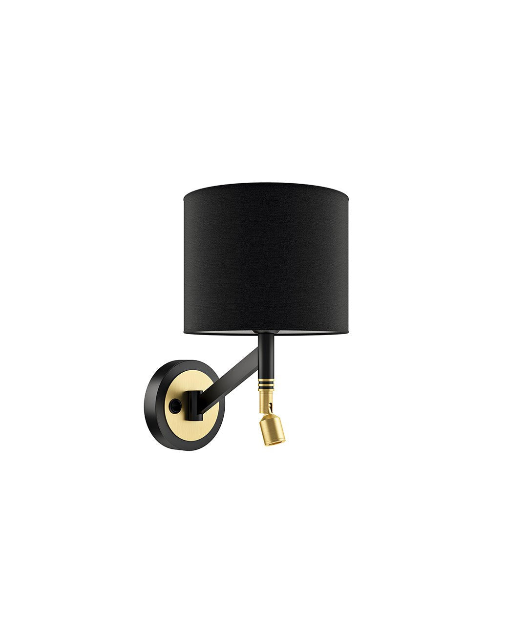 Artinox - Armour Wandlamp zwart goud - KOOT